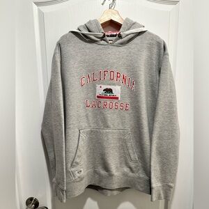 Lacrosse Unlimited California Lacrosse Hooded Sweatshirt/ Hoodie - Size: LG